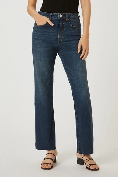 Pilcro Classic Ultra High-Rise Straight Jeans