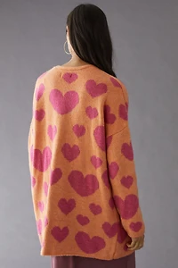 Maeve Hearts Cardigan