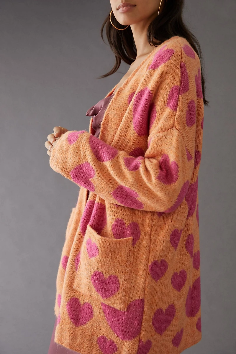 Maeve Hearts Cardigan
