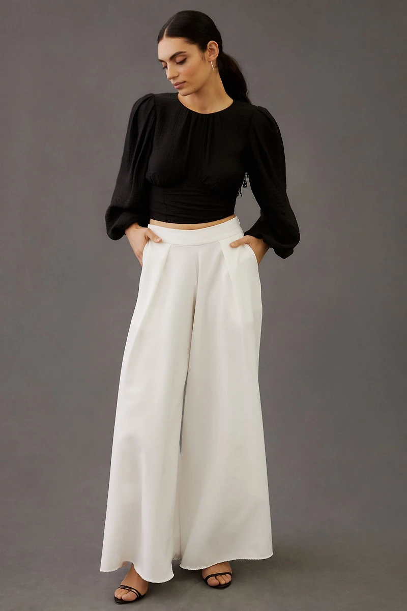 Current Air Sequin-Back Top