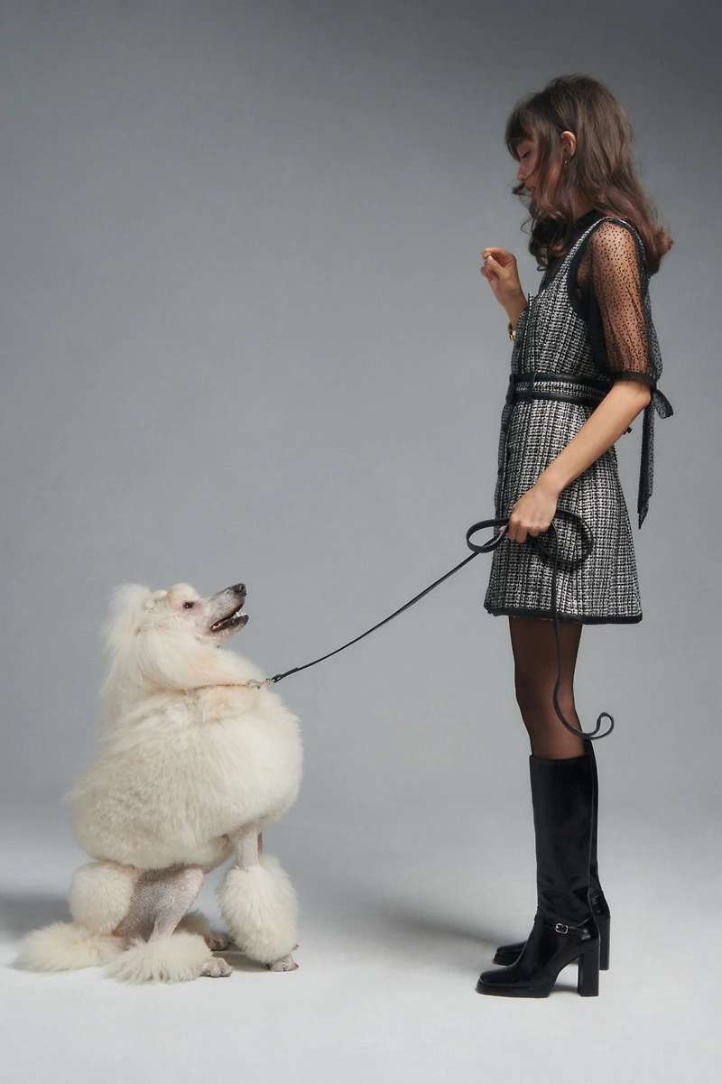 Maeve Tweed Mini Dress