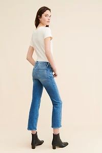 Good American Legs Crop Bootcut Jeans