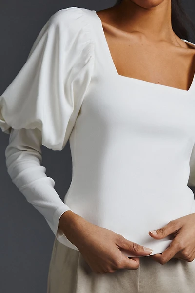 English Factory Mutton-Sleeve Top