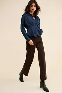 Madewell Patch Pocket Emmett Winnitex Twill Trousers