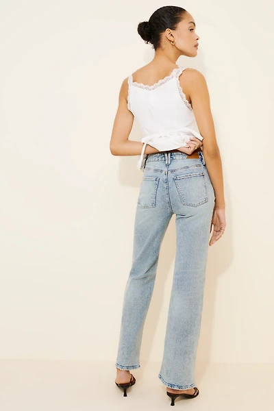 Unpublished Jolene Peace Straight Leg Jeans