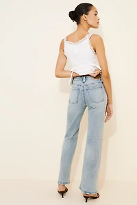 Unpublished Jolene Peace Straight Leg Jeans