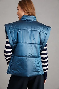 Pilcro Side-Tie Puffer Vest