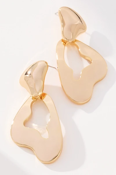 Asymmetric Cutout Earrings
