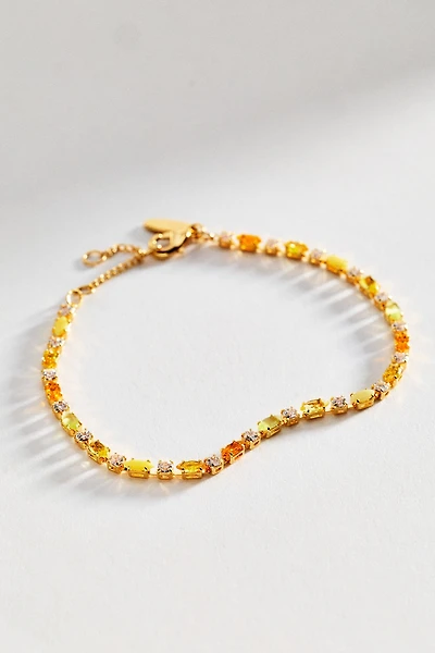 Colorful Crystal Tennis Bracelet