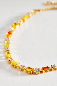 Colorful Crystal Tennis Bracelet