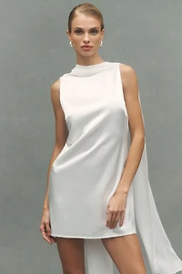 Mare Scarf Satin Mini Dress