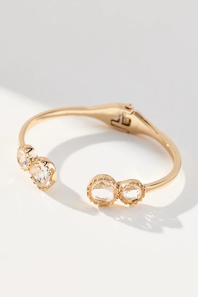 Crystal Hinge Cuff Bracelet