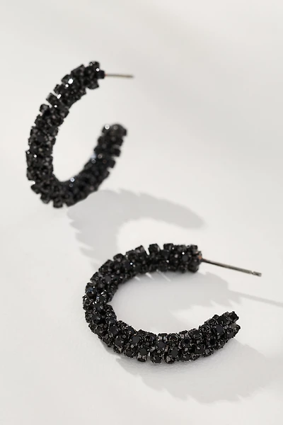 Small Glam Hoop Earrings