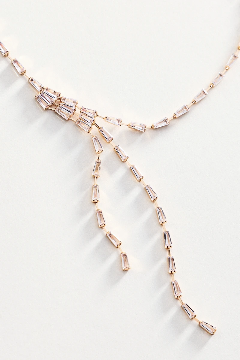 Drippy Cascading Link Necklace