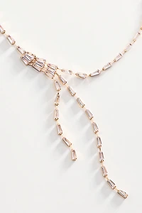 Drippy Cascading Link Necklace