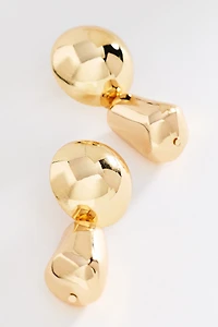 Geo Stack Statement Earrings