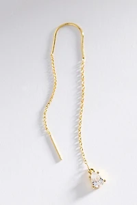 Mermaid Drop Threader Earrings