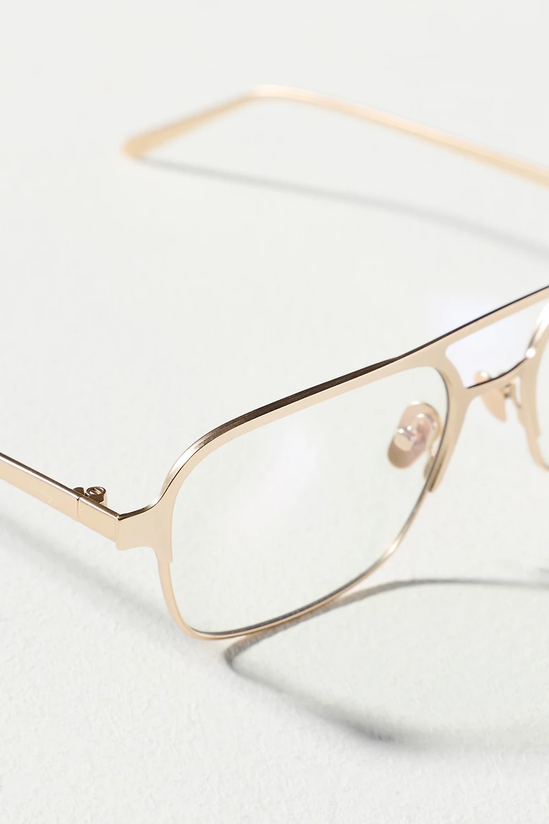 INDY Jimmy Metal Aviator Bluelight Readers