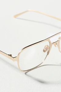 INDY Jimmy Metal Aviator Bluelight Readers