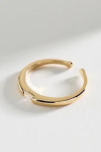 Delicate Crystal Ring