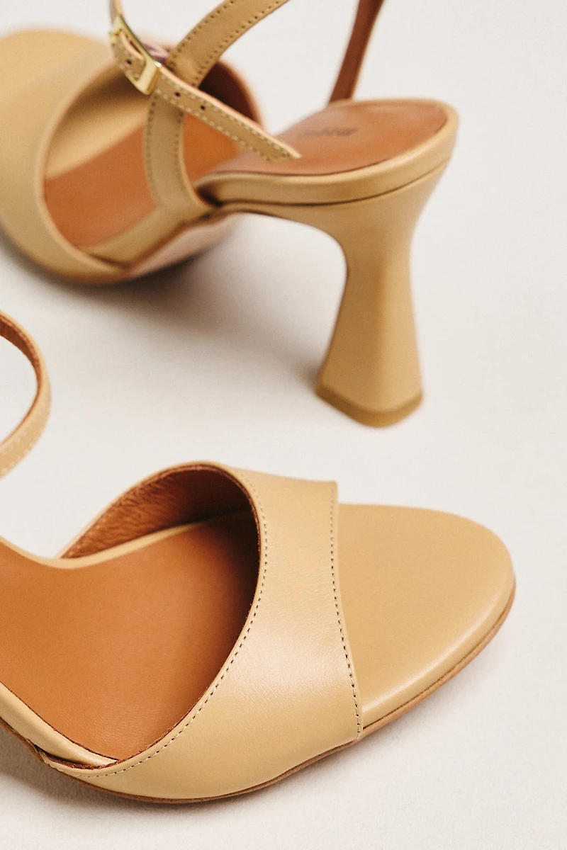 Maeve Ankle Strap Heeled Sandals
