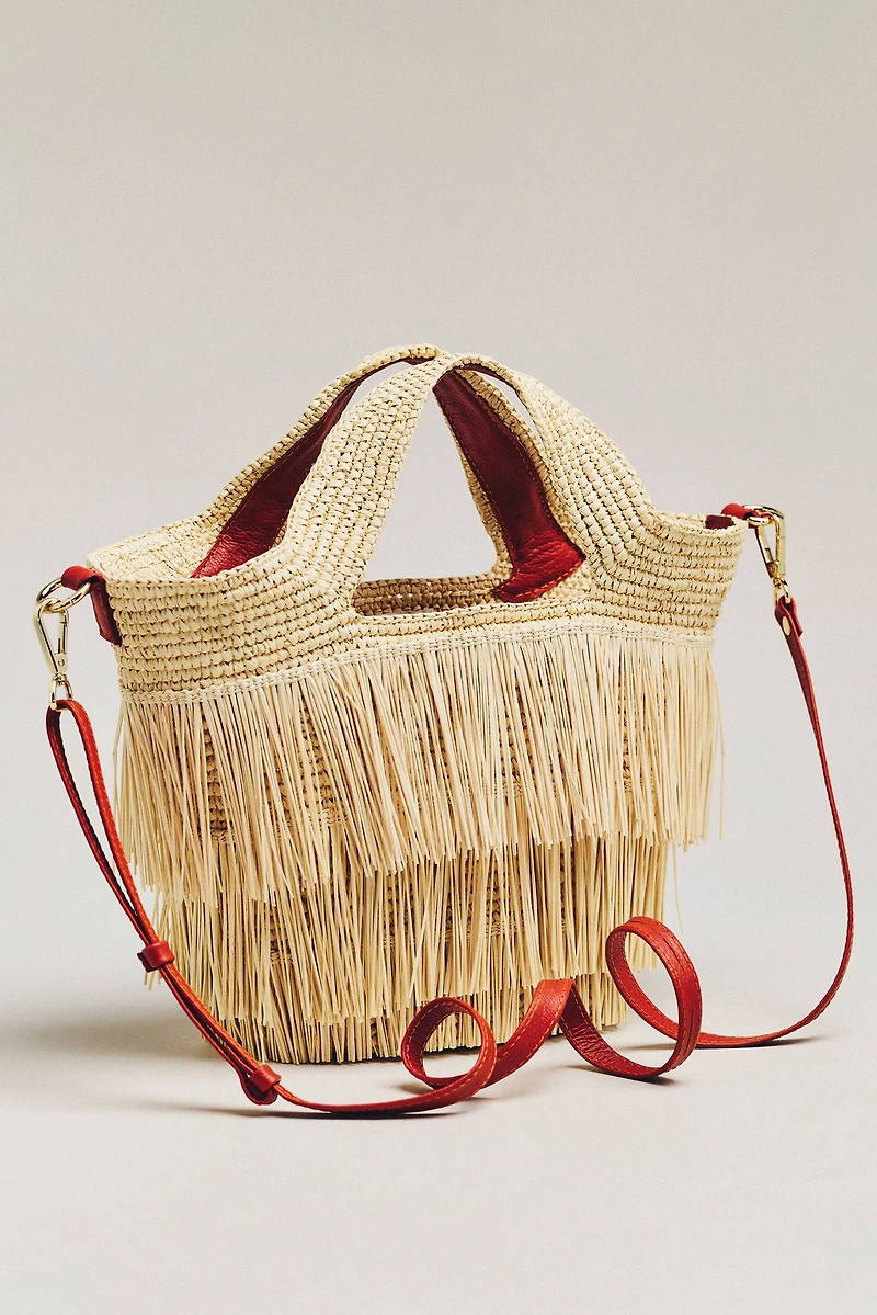 Sensi Studio Fringes Oval Bag