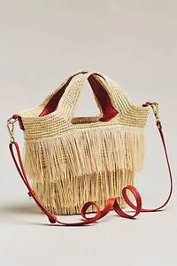 Sensi Studio Fringes Oval Bag