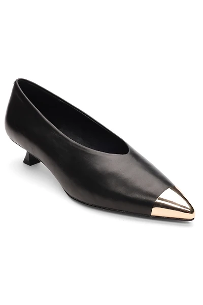 Sanctuary Manda Metal-Toe Kitten Heels