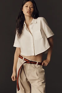 rag & bone Gracie Sport Stripe Webbed Belt