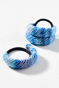 Cozy Pony Cuff Hair Ties, Set of 2