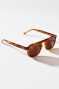 Sardine Stevie Tortoise Aviator Sunglasses