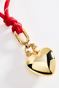 Heart Pendant Cord Necklace