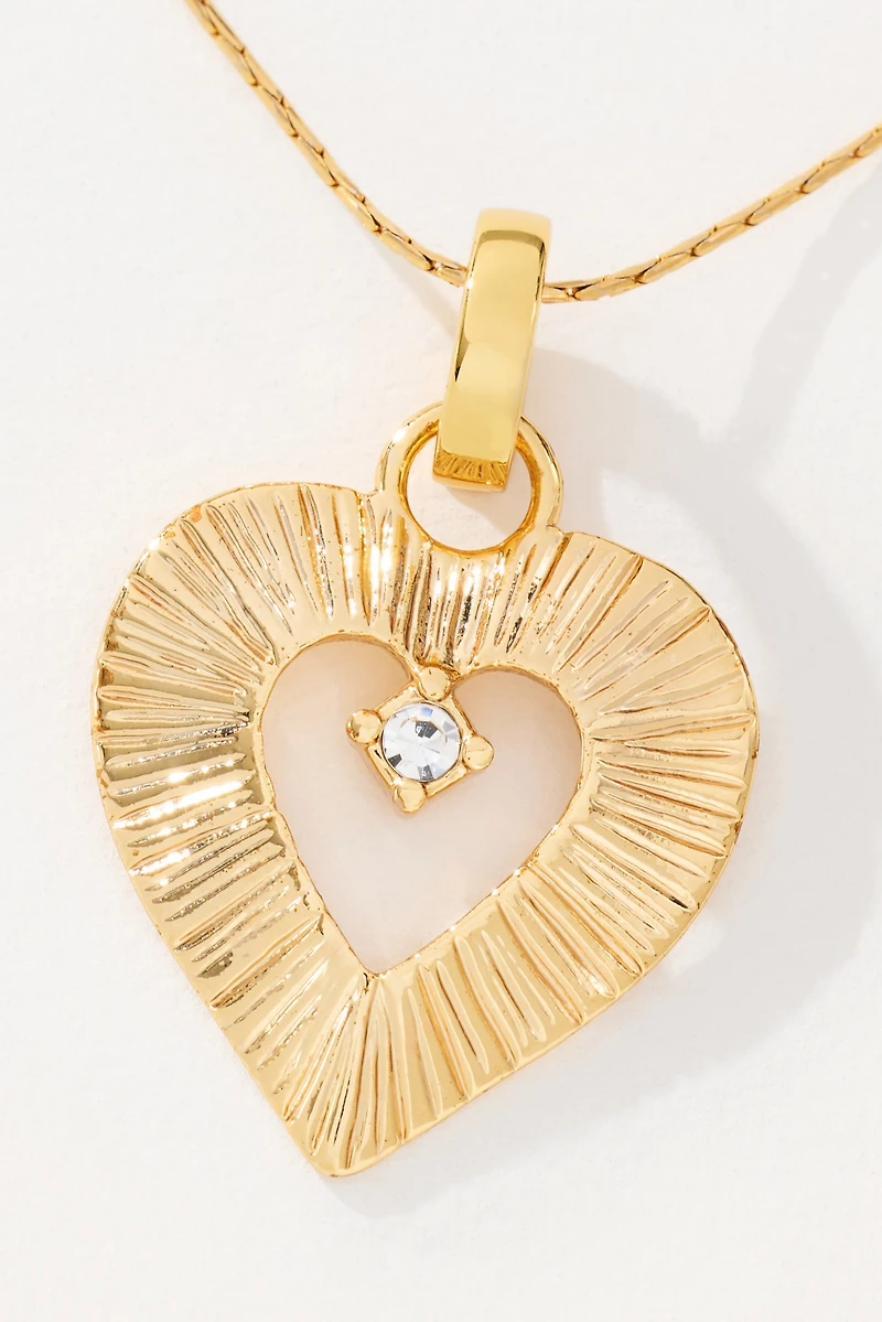 Loren Hope Heart Pendant Charm