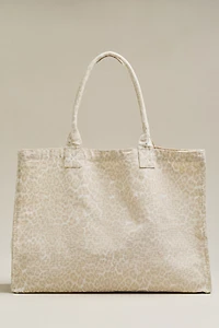 Anine Bing Leo Canvas Tote Bag