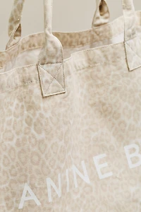 Anine Bing Leo Canvas Tote Bag