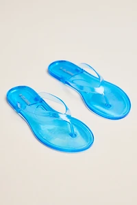 Celandine Jelly Flip Flops