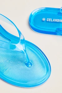 Celandine Jelly Flip Flops