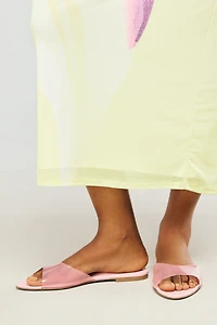 Maeve Pointed Toe Slip On Jelly Sandals