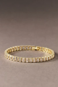 Shashi Emerald Cut Baguette Tennis Bracelet