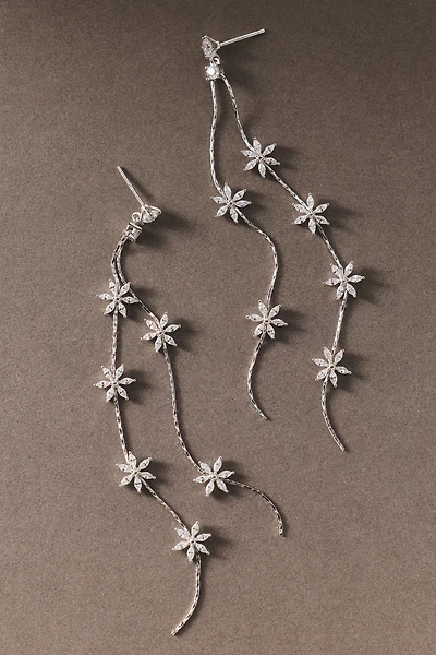 Shashi Hybrid Crystal Linear Drop Earrings