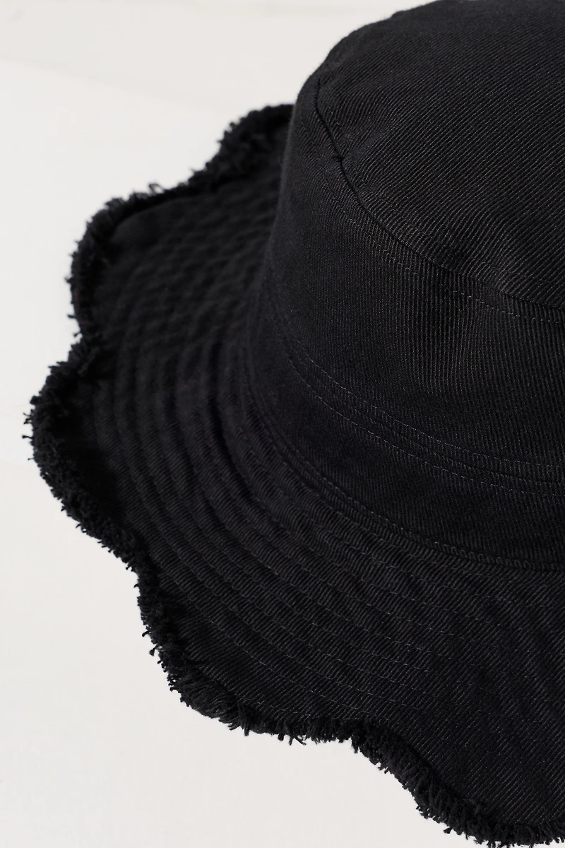 Scalloped Bucket Hat