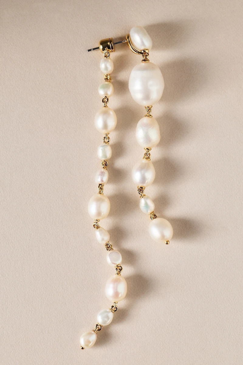 NADRI London Freshwater Pearl Drop Earrings