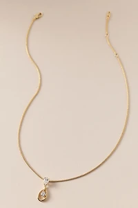 NADRI It Girl Pear Drop Pendant Necklace