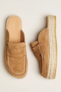 Maeve Loafer Espadrille Slides