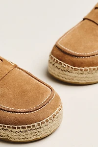 Maeve Loafer Espadrille Slides