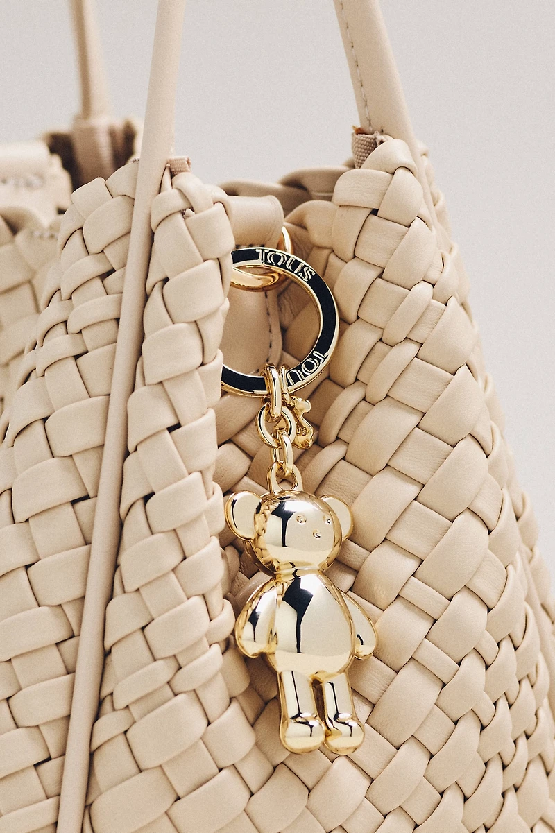 TOUS Metal Teddy Bear Bag Charm