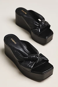 Maeve Knotted Platform Sandals