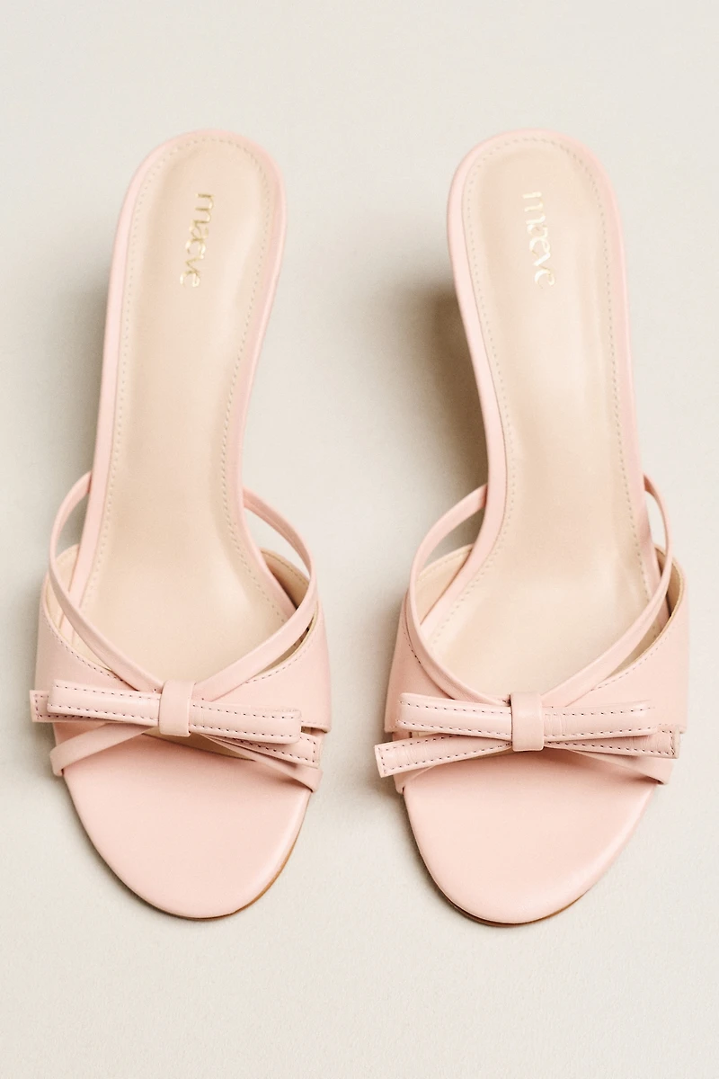 Maeve Bow Strappy Sandals
