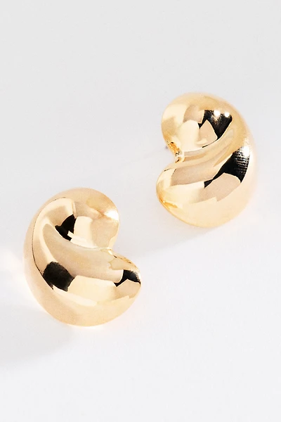 Swirl Post Earrings