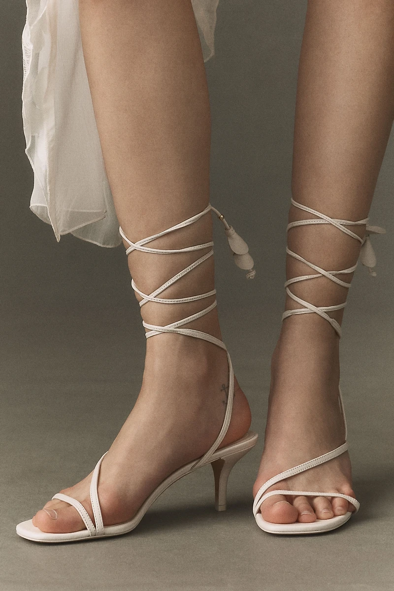 Kate Spade Lily Kitten-Heel Sandals